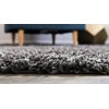 Unique Loom Solo Solid Shag Collection Area Modern Plush Rug