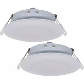 QAI 2 PACK. QAI 4.5 Inch LED RV Puck Light RSBF4N-008  Full Aluminum Recess Ceiling