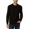 Buffalo Cable Knit Sweater for Men, Black, 100% Cotton, Classic