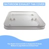 FG701S Bathroom Exhaust Upgrade Grille Cover, Replacement Part for Broan-NuTone