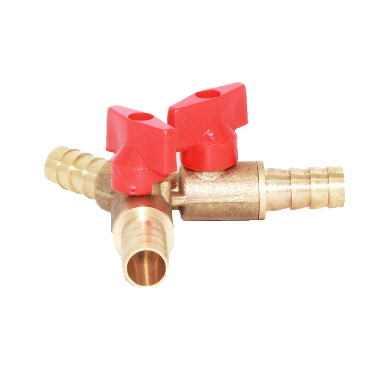 Joywayus 5/16" Hose Barb, Y shaped Type 3 way Union