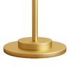 Masupu Drink Table, Round Side Table for Small Spaces, Pedestal