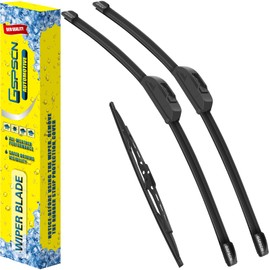 GSPSCN 3 Wipers Replacement For Toyota Sienna 2010 2009 2008 2007 2006 2005，Original Equipment Windshield Wiper Blades Set 26"+19"+16" (Set of 3)
