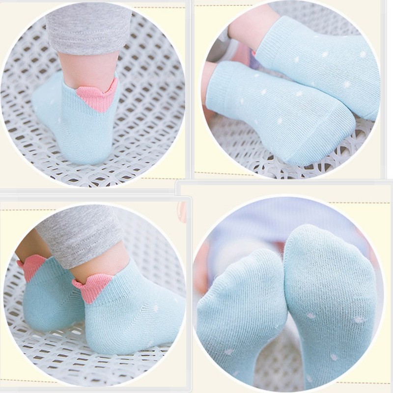 InSomila Children's Socks, Cotton, Children's Socks, Sheer, Ankle Socks, Mesh,