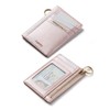 Vulkitty Slim Credit Card Holder Wallet for Women, Small Minimalist