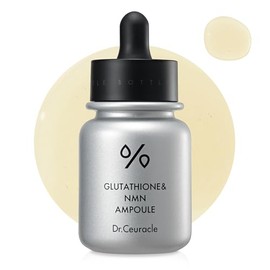 Dr.Ceuracle Glutatión y NMN Ampolla - Suero antioxidante para elevar la vitalidad de la piel y la tez radiante brillante (1.0 fl oz / 1.01 onzas líqui