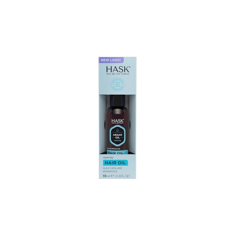 Hask Repairing Shine Hair Oil Argan Oil, 2 Ounce