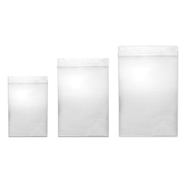 WeltiesSmartTools Zip Set of 300 Extra Strong Ziplock Bags 90 my 3 Different Sizes 40 x 60 | 70 x 100 | 120 x 170 Small Resealable Plastic Bags Recyclable Assortment