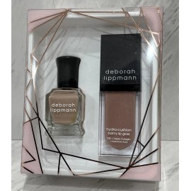Deborah Lippmann - NAKED Lip & Nail Duet - 0.27 oz Polish & Full Size Gloss Set
