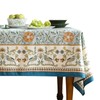 patdrea French Linen Tablecloth Soft Breathable Tabletop Cover Kitchen Dining