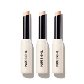 The Saem Cover Perfection Stick Concealer Blemish Dark Circle Lip Line Collection 1 x MNS Ash Beige / 더샘 커버 퍼펙션 스틱 컨실러 잡티 다크서클 립 라인 모음 택 1개 MNS 애쉬 베이지