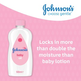 JOHNSON'S - Baby Oil, (1 X 500 ML)