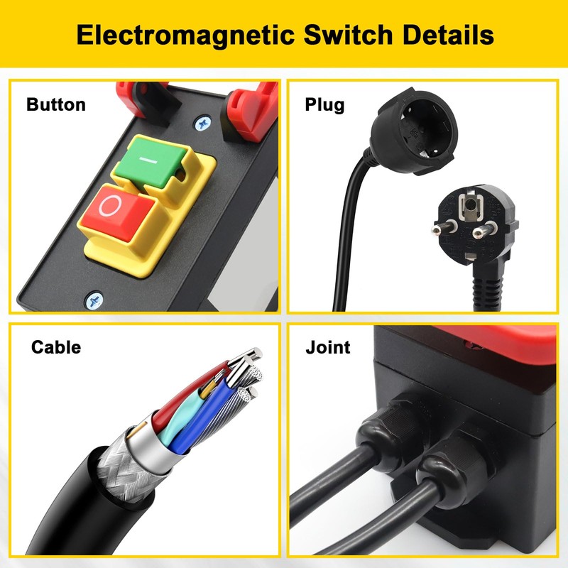 Machine Switch 250 V Binghe Safety Switch Single-Phase On/Off Switch