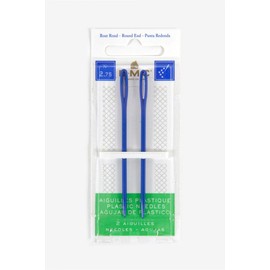 2 x Large Eye Plastic Needles