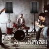Dolphin ST-200 Speaker Tripod Stand - Adjustable Height from 38"