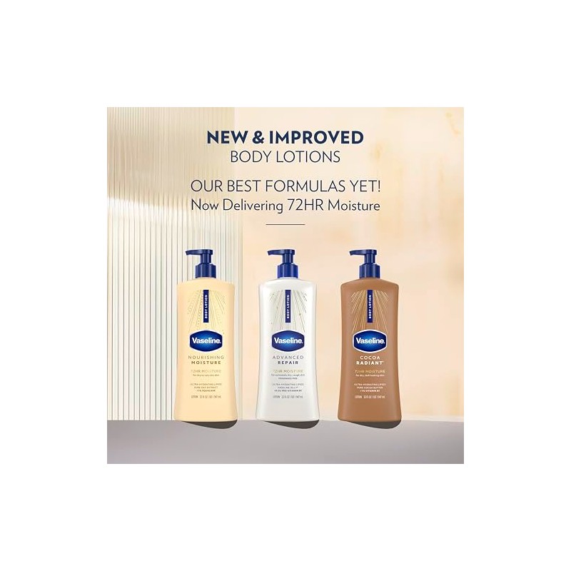 Vaseline Intensive Care Lotion, Cocoa Radiant 32 oz