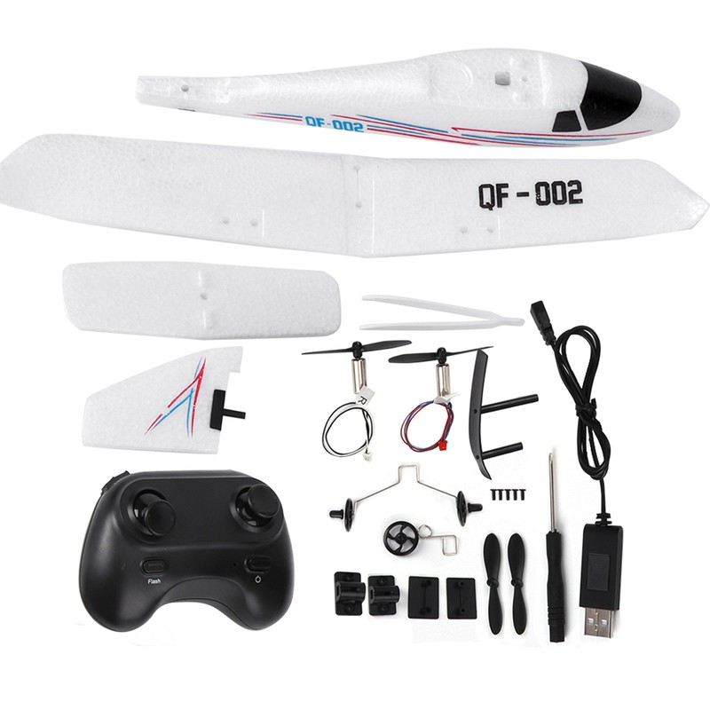 DIY Fixed Wing Airplane Glider DropResistant Remote Control Aircraft RC