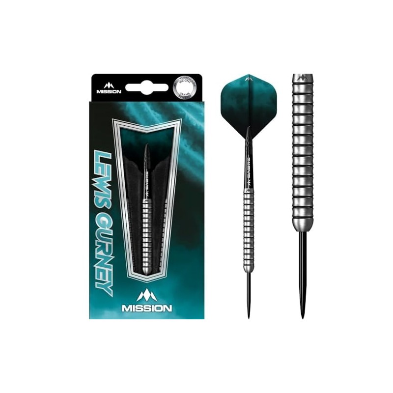 Mission Darts Lewis Gurney Darts Set | Steel Tip |
