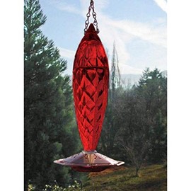 Schrodt CSH-F-R Crystal Spiral Hummingbird Feeder