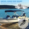 Bimini Tops for Boats Swivel Hinge, Quick Release Boat Bimini