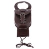 Motorcycle Tank Bag Artificial Leather Waterproof Brown Replacement for Benelli