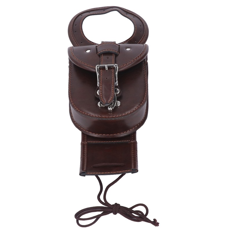 Motorcycle Tank Bag Artificial Leather Waterproof Brown Replacement for Benelli