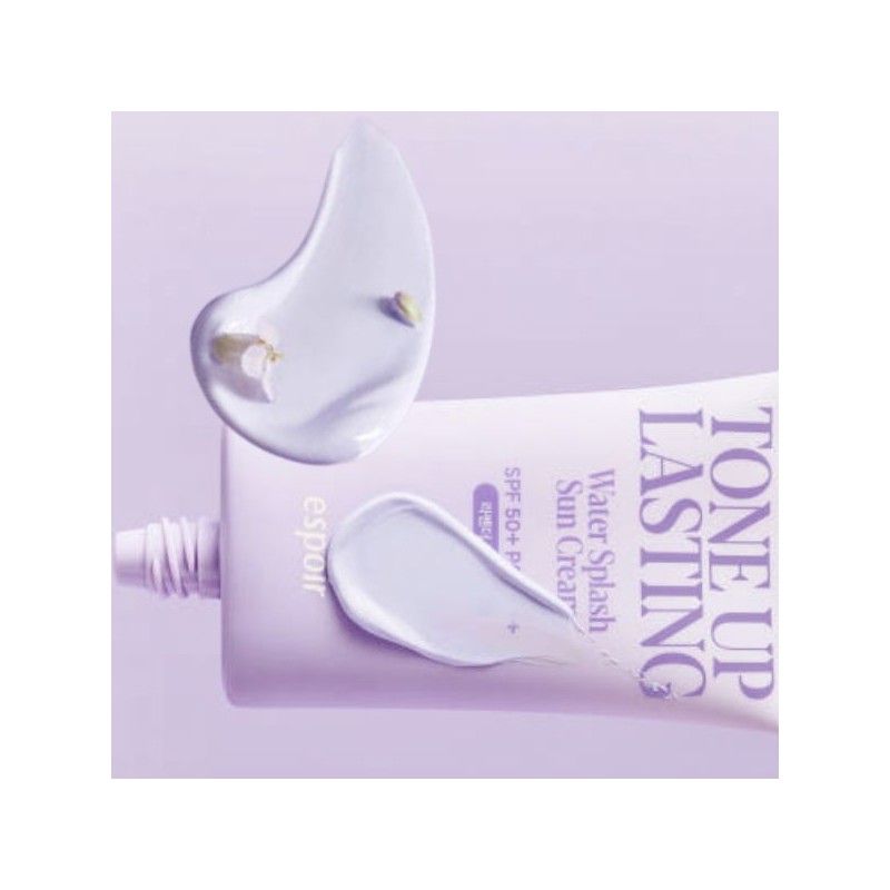 ESPOIR Water Splash Sun Cream Tone Up Baby Lavender SPF50+