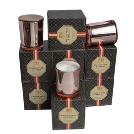 HEGINSOLIFE English Pear & Freesia Scented Candle - Luxury Aromatherapy, Long-Lasting Eco-Friendly Soy Wax, Elegant Home Décor, Ideal for Relaxation & Stress Relief