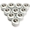 ChenXi Shop 10pcs 8mm Diameter Ball Metal Transfer Bearing Unit