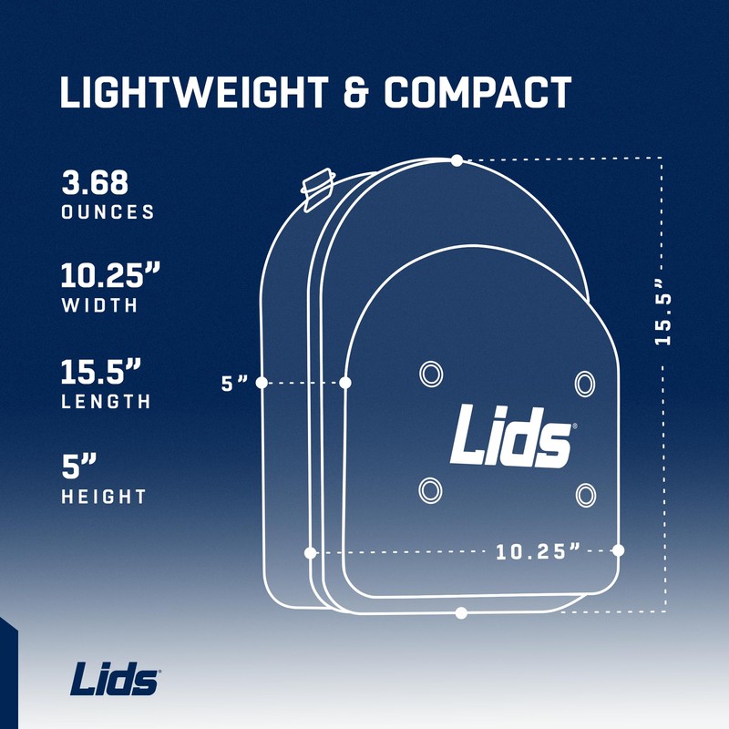 Lids Hat Travel Case – Baseball Cap Carrier for 6