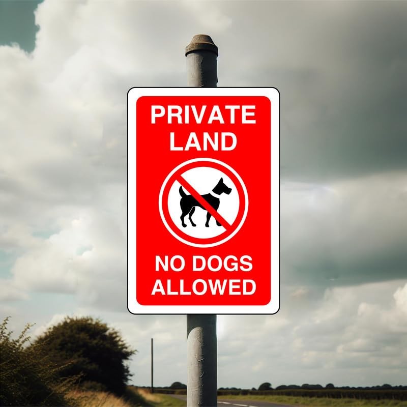 Safety First Display LTD Private lane no dogs allowed -