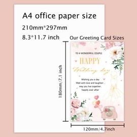 Wedding Card,Wedding Gifts,Engagement Gifts,Congratulations Gifts,Wedding Gifts for Bride and Groom,Wedding Cards for Bride and Groom,Congratulations Card,Couple Gifts,Wedding Day Cards