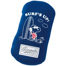 Bonform 7279-16NV Fancy Snoopy Surf Seat Belt Pad, For Lightweight and Regular Cars, 1 Piece, Navy
