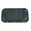 Austin Hardware E-Z Open Low Profile Black Aluminum Two Way