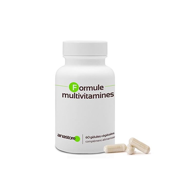 Multivitamin Formula 750 mg / 60 Capsules Iron, Magnesium, Zinc,