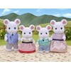 Sylvanian Families Doll Marshmallow Mouse Family FS-33