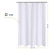 N&Y HOME Fabric Shower Curtain Liner 60 x 78 inch