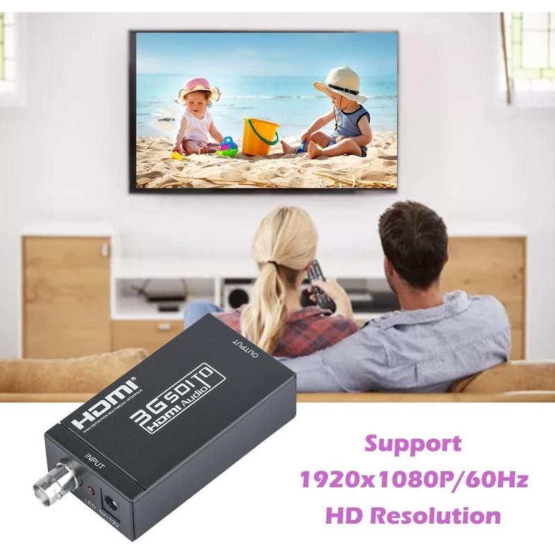 HDMI Converter Adapter - Mini 3G SDI to HDMI for