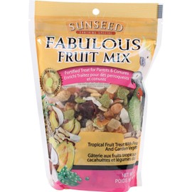 Sunseed Fabulous Fruit Mix for Parrots & Conures