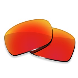 ToughAsNails Polarised Lens Replacement for Oakley Gascan Sunglasses - More Options, Fire Orange, One Size, Fire Orange