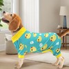 XPUDAC Dog Pajamas Soft Stretchy Dog Clothes for Small Medium