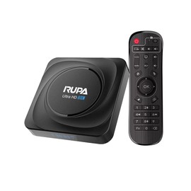 RUPA Android TV Box, Smart TV Box Android 11.0 8GB RAM 64GB ROM RK3566 Quad Core Cortex-A53 CPU Support 2.4G/5G WiFi BT 4.0 USB 3.0 1000M Ethernet 3D 8K 6K 4K HD Media Box