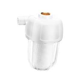 SEWACC Household Water Prefilter White Shower Water Purifier for Kitchen Bathroom Use Shell Design Material Filtration for Washing Machines