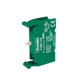 Lovato Electric 8LM2TC10 Contact Element, Ø22 mm, 8Lm Metal Series, No. Screw Termination