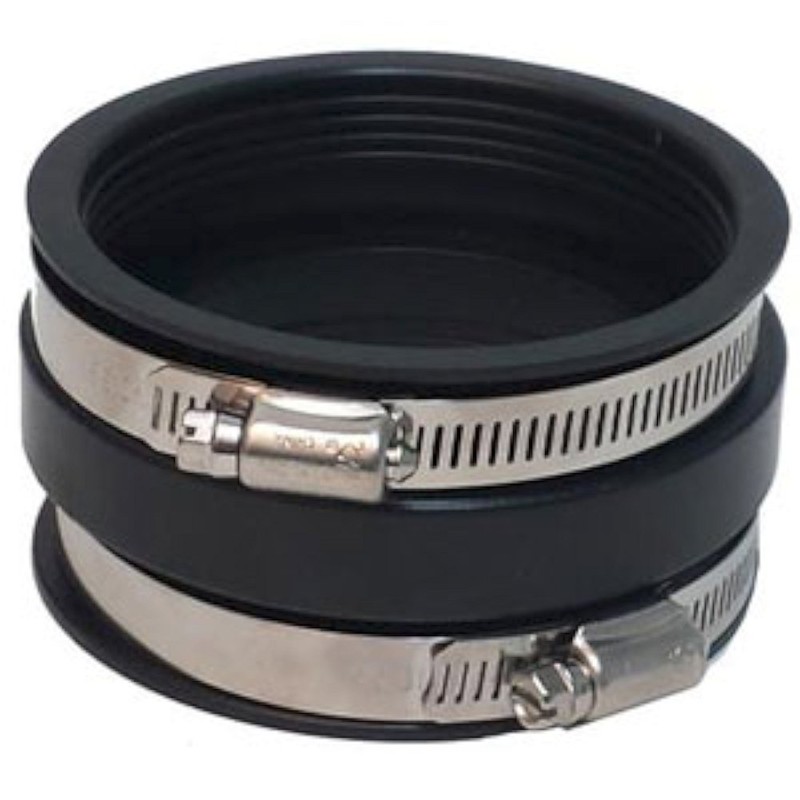 Valterra F02-2103 Flexible Coupler - 3" , Black