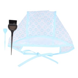 minkissy 4piezas Gorro Para Teñir El Cabello y Cepillo Kit De Herramientas Para Teñir El Cabello Gorro Para Mechas Para Uso Casa o Salón De Belleza