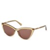 GANT Women's Sunglasses, Beige Shiny