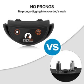 Paipaitek Vibration Collar for Dogs, No Shock Collar with Remote Up to 1600ft Remote Range, w/Sound and Vibrate Feature Dog Training Collar