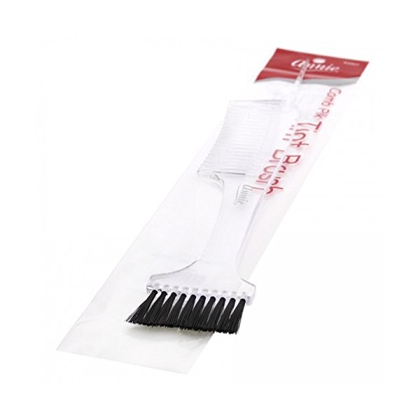Annie Tint Brush With Comb And Pik - Clear