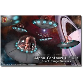 Pegasus Hobbies Alpha Centauri UFO's Kit PGH9102